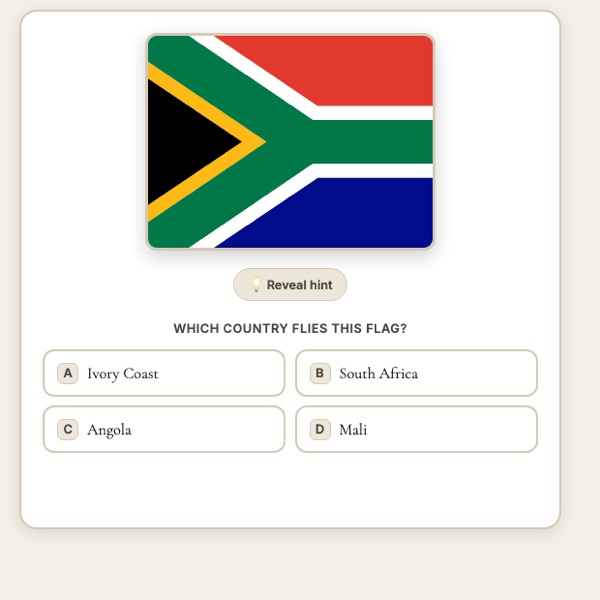 Around the World - free flag identification game