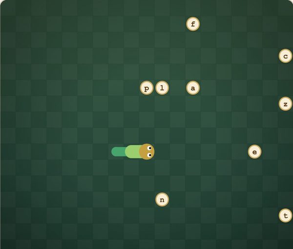 Letter Snake - free spelling game